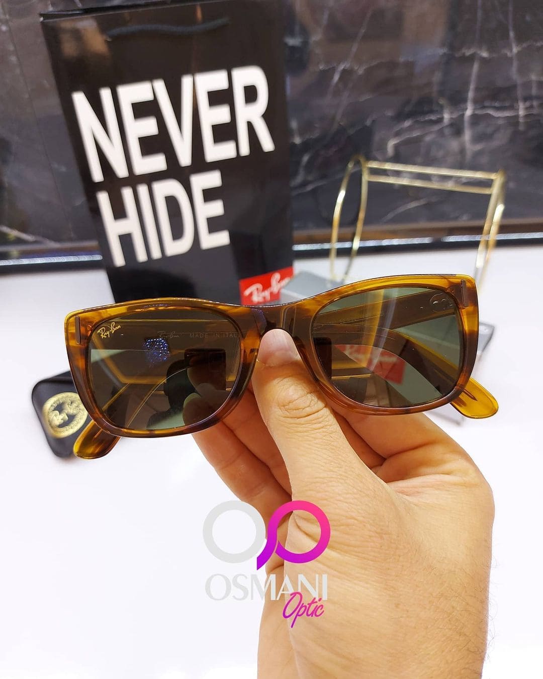 عینک آفتابی ریبن مدل کارائیپ