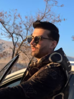 عینک بزرگ مردانه