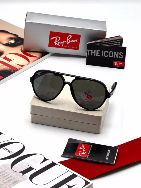 خرید قیمت عینک آفتابی اسپرت ریبن مدل پلاریزه RayBan RB4125 Cats5000 Polarized عثمانی اپتیک