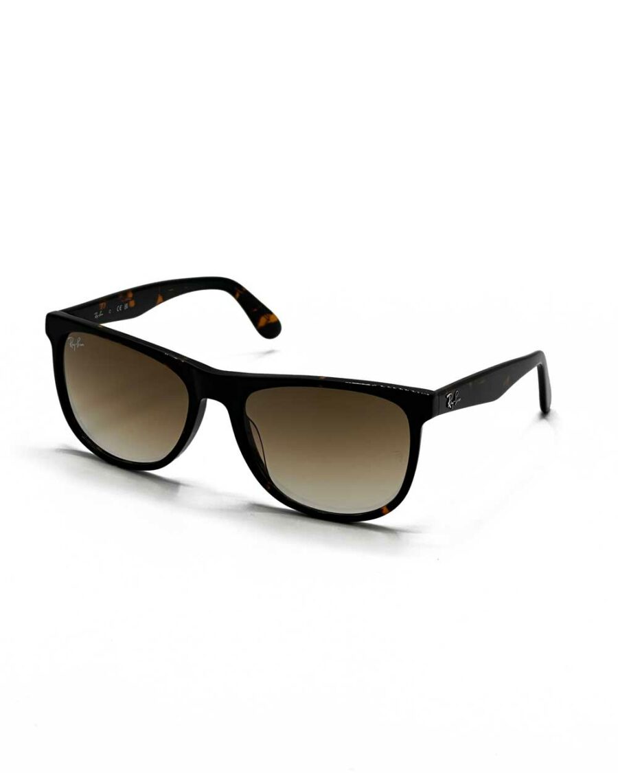 عینک آفتابی برند ریبن مدل 4412i رنگ فریم هاوانا با عدسی قهوه ای زاویه 45 درجه سه‌رخ کامل