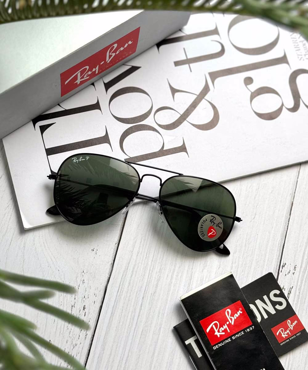 مشکی-سبز rayban-rb3025-polarized