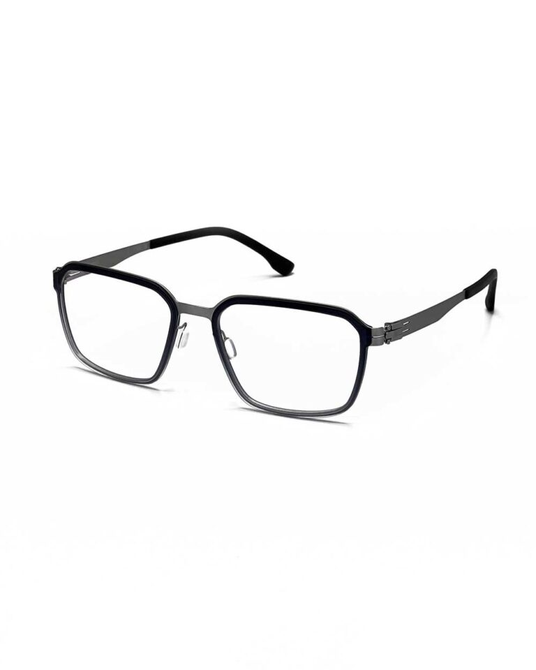 عینک آفتابی مردانه برند آیس برلین مدل TUNGSTEN رنگ فریم نقره‌ای زاویه 45 درجه