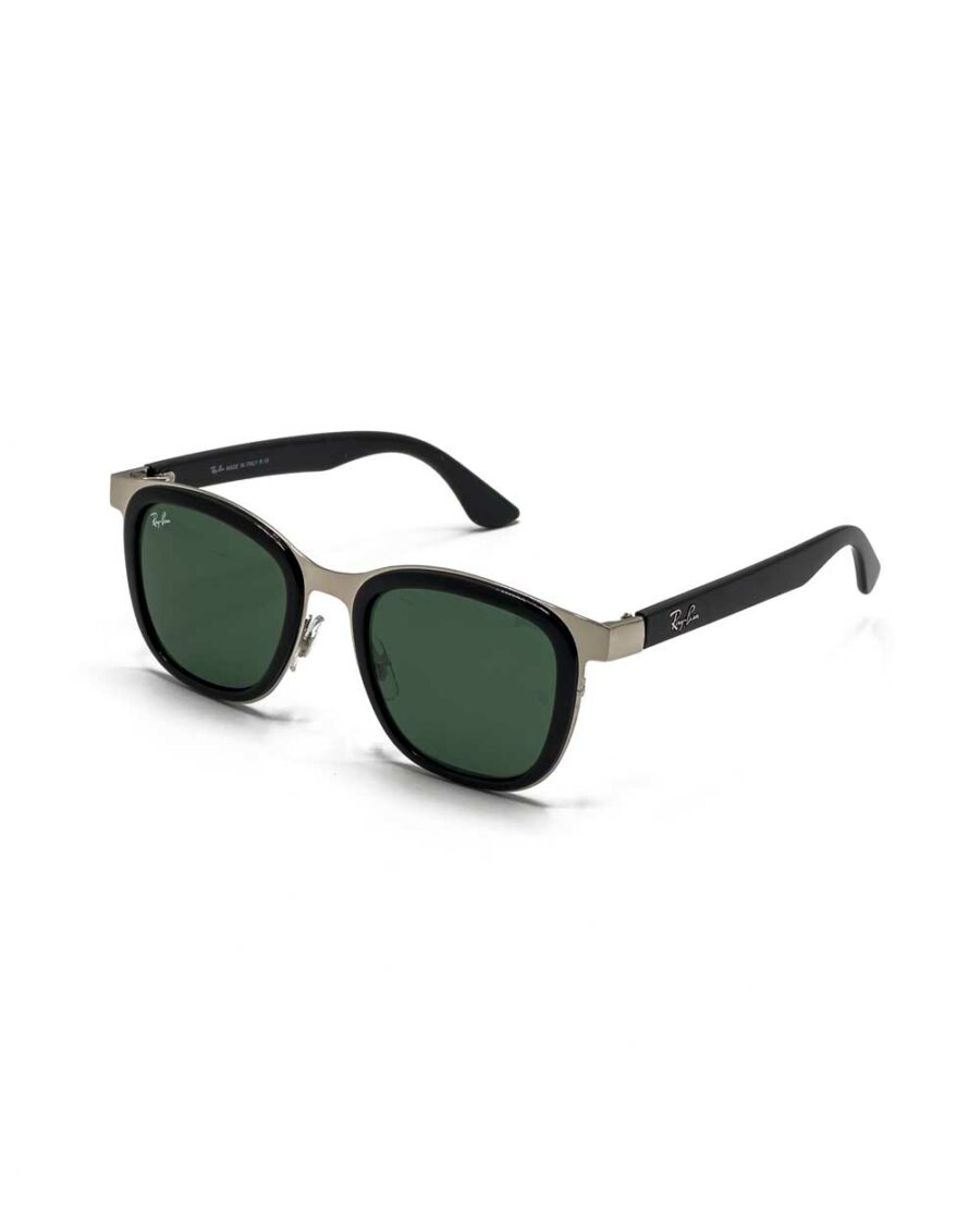 عینک آفتابی برند ریبن مدل 3709 رنگ سبز زاویه 45درجه سه‌رخ کامل