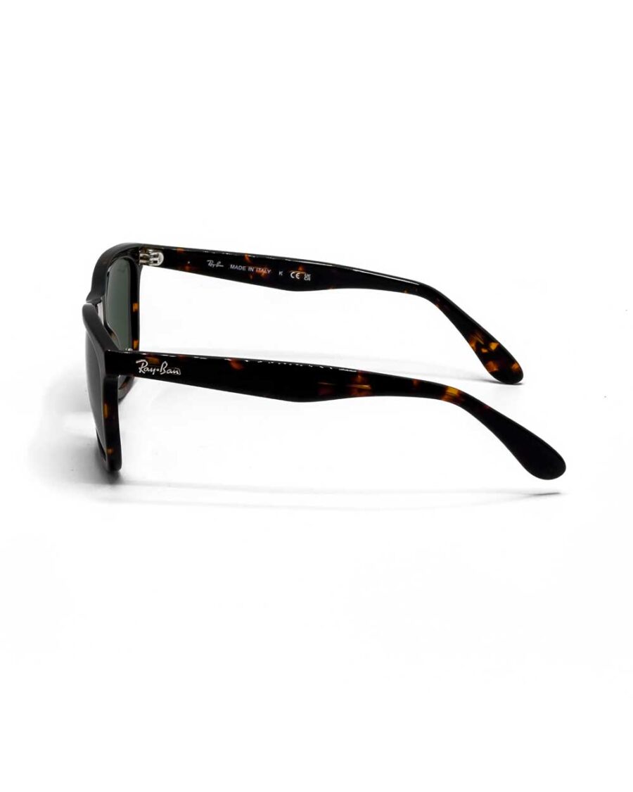 عینک آفتابی برند ریبن مدل فراری 4412 رنگ فریم هاوانا زاویه نیم‌رخ از بغل
