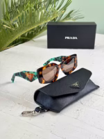 خرید قیمت عینک آفتابی زنانه پرادا مدل PRADA SPR 15Y عثمانی اپتیک