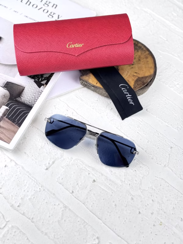 خرید قیمت عینک آفتابی مردانه کارتیر CARTIER CT0426S MDITION SNTOS-DUMONT 145 CAT-3 عثمانی اپتیک