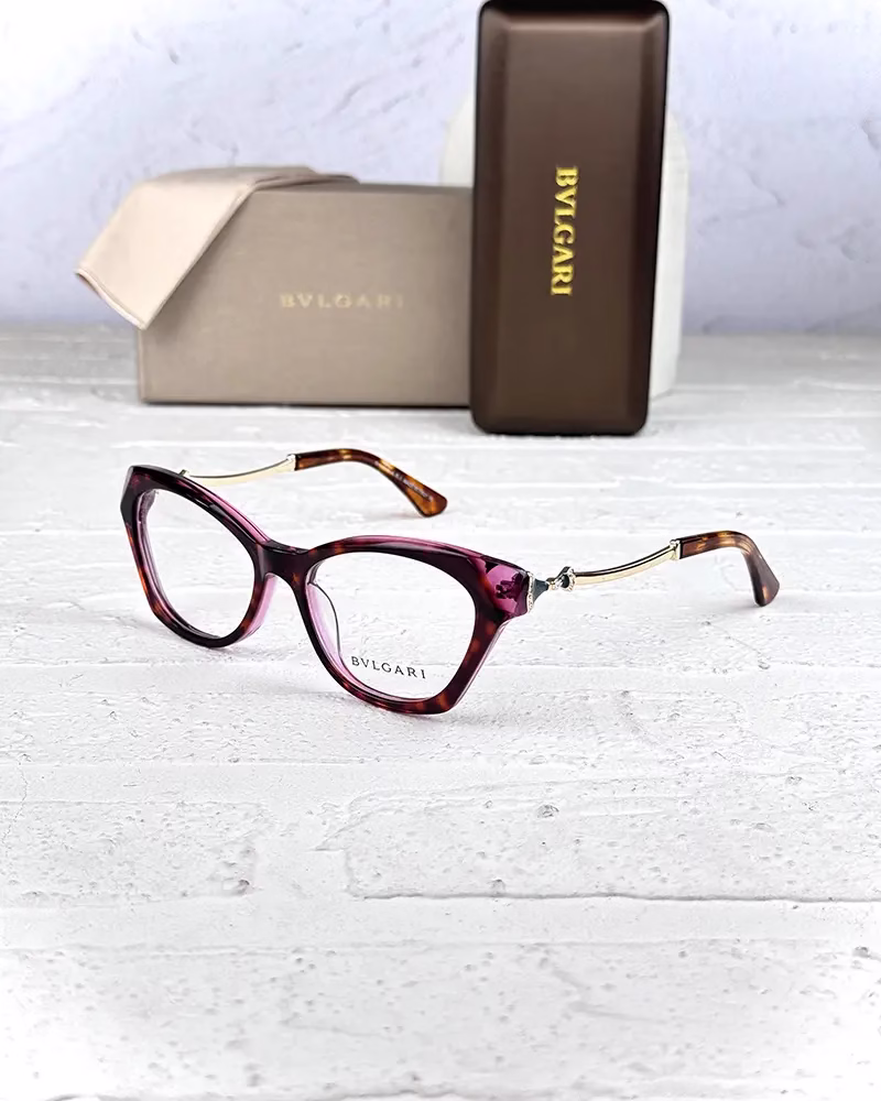 G9073 (2) عینک طبی زنانه بولگاری مدل BVLGARI G9073 - Image 1