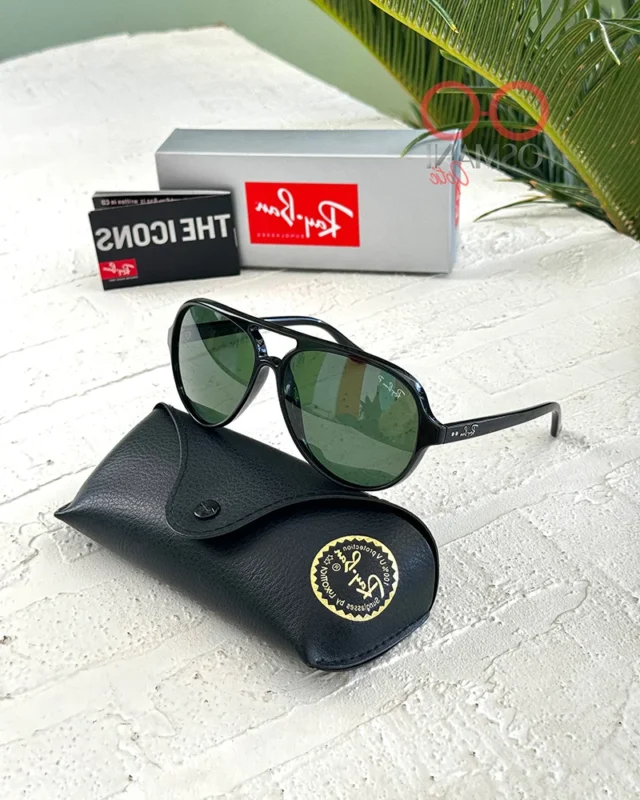 خرید قیمت عینک آفتابی اسپرت ریبن پلاریزه اوتلت مدل RayBan RB4125 Cats5000 OUTLET عثمانی اپتیک