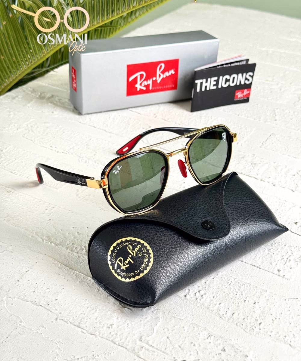 خرید قیمت عینک آفتابی اسپرت ریبن اوتلت مدل RayBan RB3676-M OUTLET عثمانی اپتیک