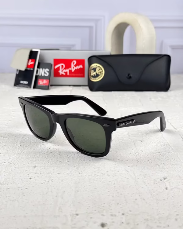 خرید قیمت عینک آفتابی اسپرت ریبن سنت لارنت مدل RayBan Saint Laurent 2140 عثمانی اپتیک