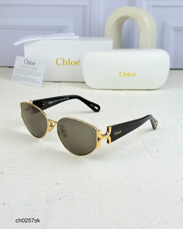 خرید قیمت عینک آفتابی زنانه کلویی مدل CHLOE CH0257SK عثمانی اپتیک