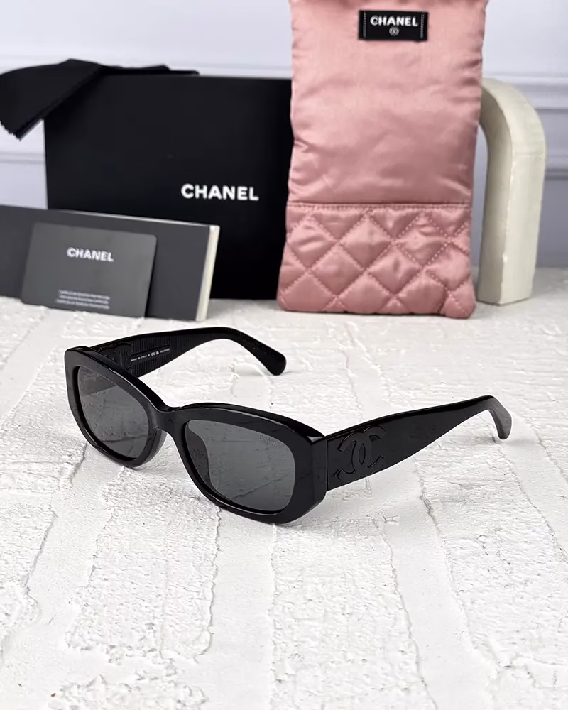 IMG_9331 خرید قیمت عينک آفتابي زنانه شانل پلاریزه مدل CHANEL 5493-A عثمانی اپتیک
