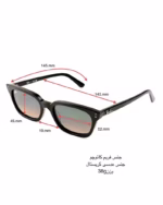 خرید قیمت عینک آفتابی زنانه ریبن مدل RayBan RB4456 Zaya عثمانی اپتیک