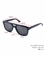 خرید قیمت عینک آفتابی اسپرت ریبن پلاریزه مدل RayBan RB2213 Polarized عثمانی اپتیک