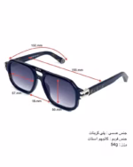 عینک آفتابی اسپرت فیلیپ پلین مدل PHILIPP PLEIN SPP148M - Image 4