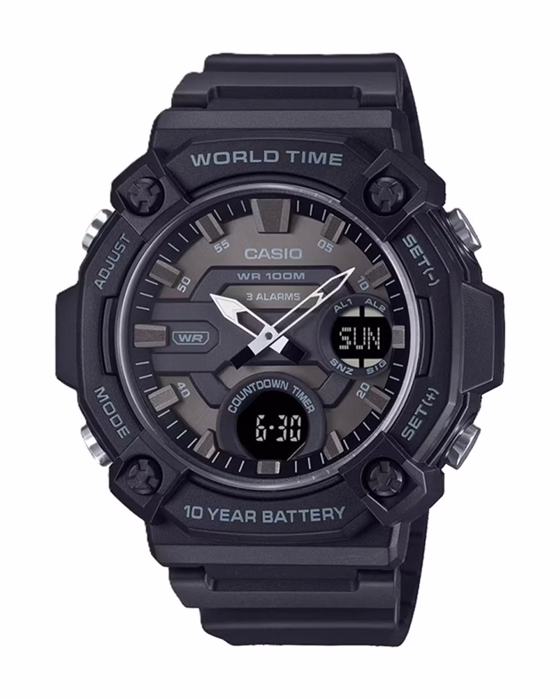 1 خرید قیمت ساعت مچی عقربهای کوارتز مردانه کاسیو مدل CASIO AEQ-120W-1BVDF عثمانی اپتیک