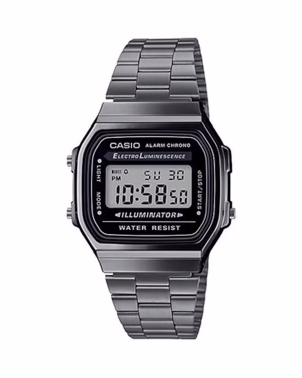 خرید قیمت ساعت مچی دیجیتال اسپرت کاسیو مدل CASIO A168WGG-1A عثمانی اپتیک