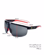 خرید قیمت عینک آفتابی اسپرت فراری مدل FERRARI SCUDERIA 0FZ6005U عثمانی اپتیک