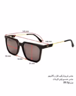 خرید قیمت عینک آفتابی اسپرت میرا مدل کرید MIRA CREED YHS8111 عثمانی اپتیک