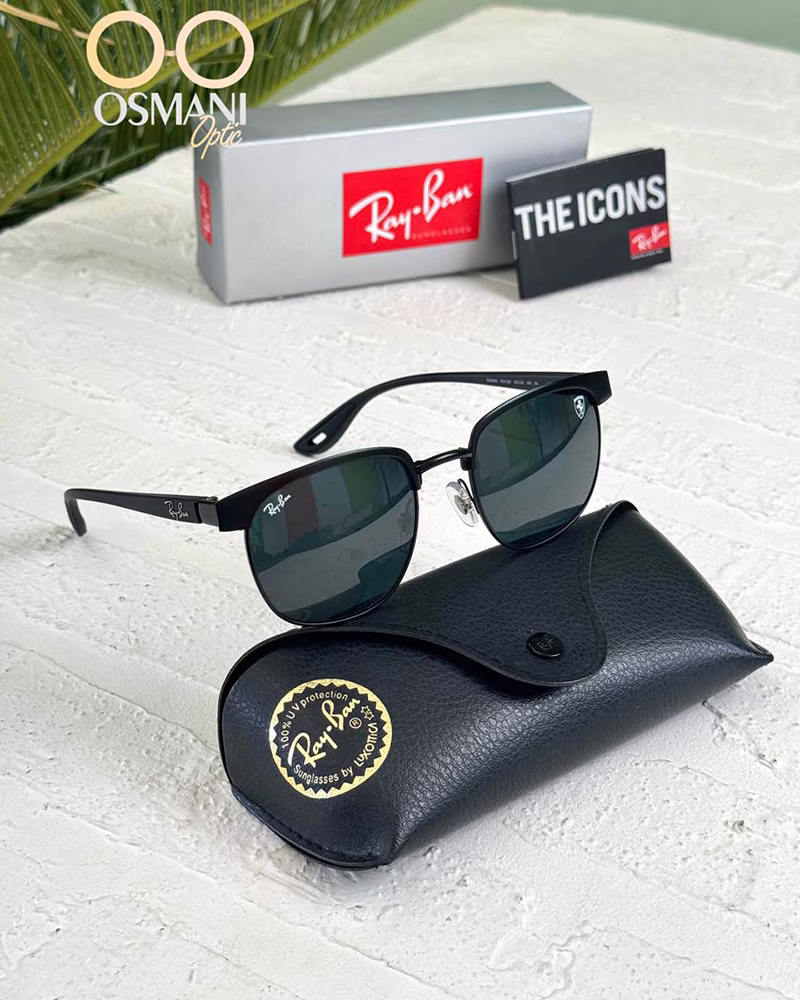 1-18 خرید قیمت عینک آفتابی اسپرت ریبن اوتلت مدل RayBan RB3698-F OUTLET عثمانی اپتیک