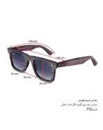 عینک آفتابی اسپرت ریبن ویفرر فانتزی مدل RayBan RB2140 Wayfarer - Image 10