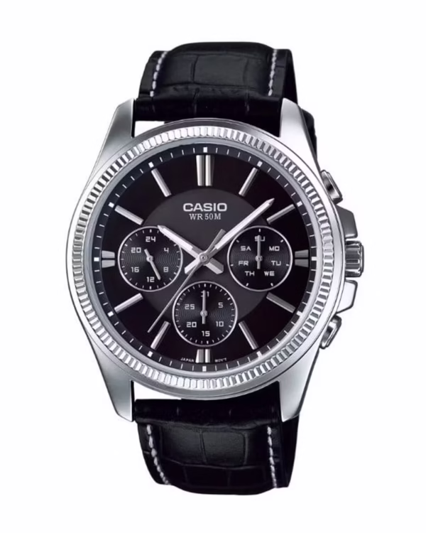 خرید قیمت ساعت مچی عقربه‌ای کوارتز مردانه کاسیو مدل CASIO MTP-1375L-1AV عثمانی اپتیک