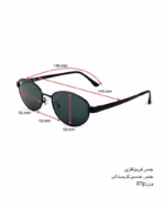 خرید قیمت عینک آفتابی زنانه ریبن مدل RayBan RB3774D عثمانی اپتیک