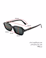 خرید قیمت عینک آفتابی زنانه ریبن مدل RayBan RB4455 Zuri عثمانی اپتیک