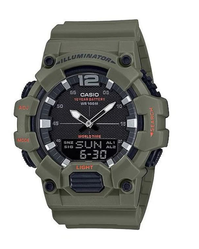 خرید قیمت ساعت مچی عقربه‌ای مردانه کاسیو مدل CASIO HDC-700-3A2VDF عثمانی اپتیک