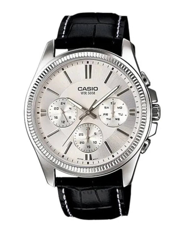 خرید قیمت ساعت مچی عقربه‌ای مردانه کاسیو مدل CASIO MTP-1375L-7AVDF عثمانی اپتیک