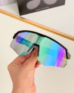 عینک آفتابی اسپرت هوشمند مدل SMART GLASSES D82806HD - Image 6