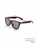 عینک آفتابی اسپرت هوشمند مدل SMART GLASSES D82188HD - Image 8