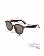 خرید قیمت عینک آفتابی اسپرت هوشمند مدل SMART GLASSES D82143HD عثمانی اپتیک