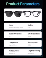 خرید قیمت عینک طبی اسپرت هوشمند میرا مدل MIRA SMART GLASSES CY01 عثمانی اپتیک