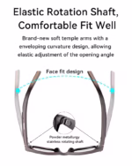عینک طبی اسپرت هوشمند میرا مدل MIRA SMART GLASSES AG01 - Image 16