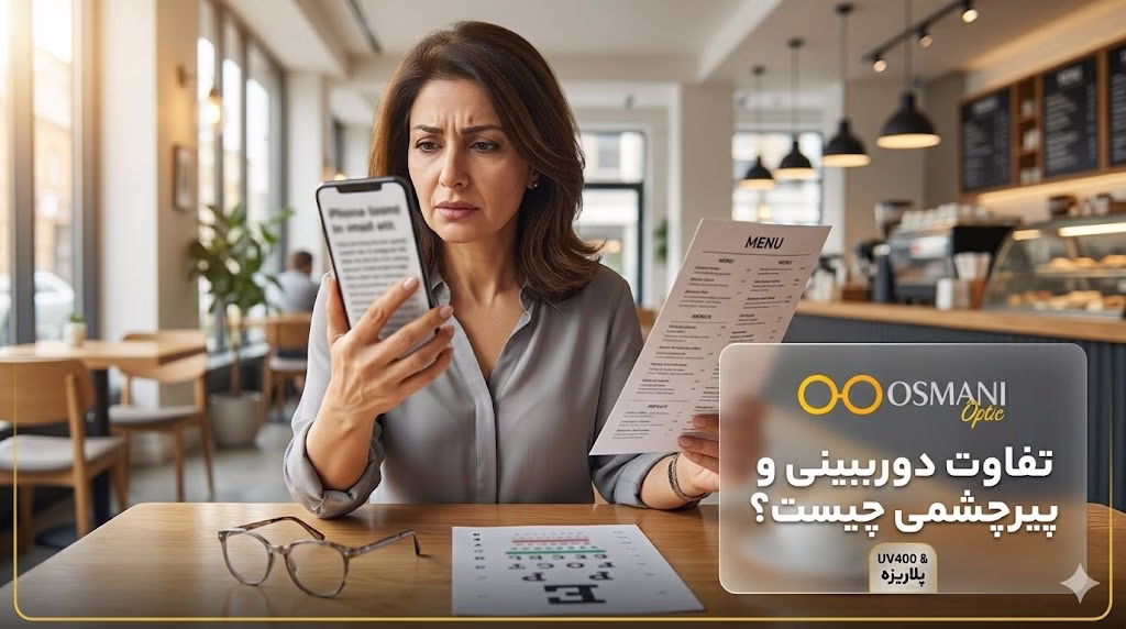 تفاوت دوربینی و پیرچشمی چیست؟