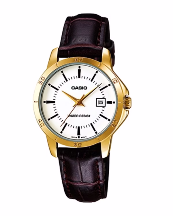 خرید قیمت ساعت مچی عقربه‌ای زنانه کاسیو مدل CASIO LTP-V004GL-7AUDF عثمانی اپتیک