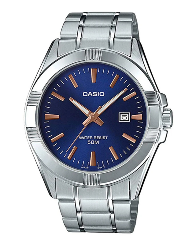 خرید قیمت ساعت مچی عقربه‌ای کوارتز مردانه کاسیو مدل CASIO MTP-1308D-2AVDF عثمانی اپتیک