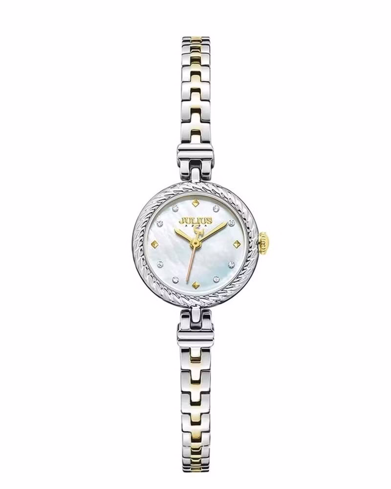 JULIUS JA-1453D 695048408489511 خرید قیمت ساعت مچی عقربهای زنانه کوارتز جولیوس مدل JULIUS 1453D عثمانی اپتیک
