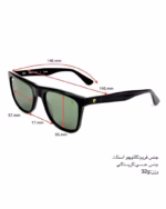 عینک آفتابی اسپرت ریبن فراری مدل RayBan RB4413-M Ferrari - Image 5